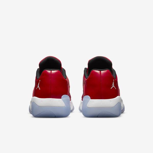 Men's Nike Air Jordan 11 CMFT Low Sneakers Red / Black / White | NK708RPG