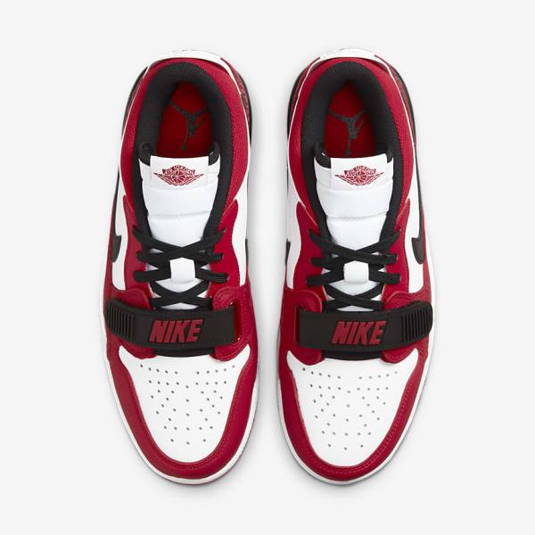 Men's Nike Air Jordan Legacy 312 Low Jordan Shoes White / Red / Black | NK329YDZ