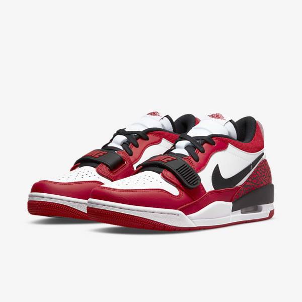 Men's Nike Air Jordan Legacy 312 Low Jordan Shoes White / Red / Black | NK329YDZ