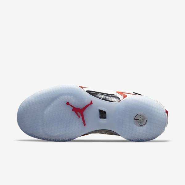 Men's Nike Air Jordan XXXVI Psychic Energy Jordan Shoes White / Black / Red | NK401PNZ