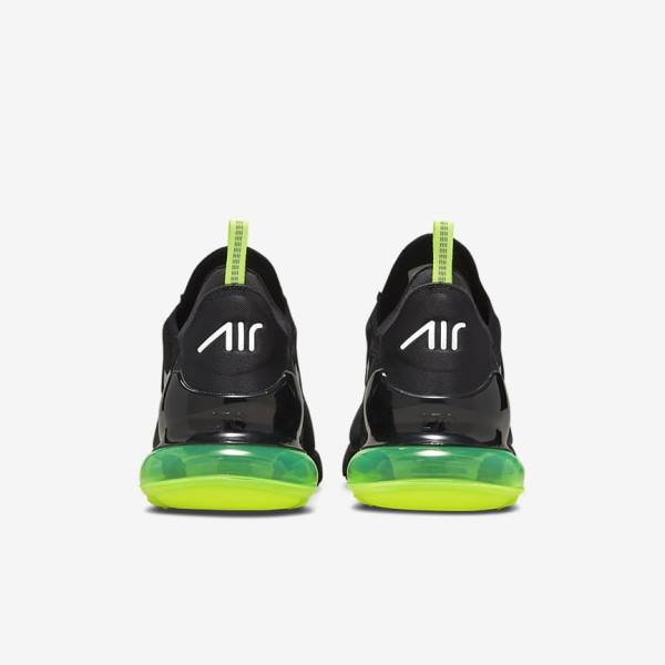 Men's Nike Air Max 270 Sneakers Black / Silver / White | NK532IKD