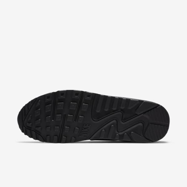 Men's Nike Air Max 90 LTR Sneakers Black | NK695MHW