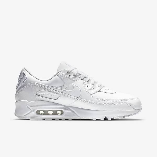 Men's Nike Air Max 90 LTR Sneakers White | NK569GMN