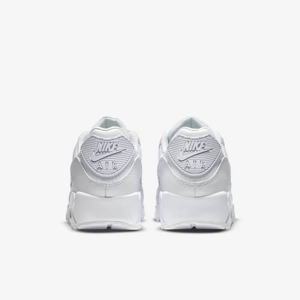 Men's Nike Air Max 90 LTR Sneakers White | NK569GMN