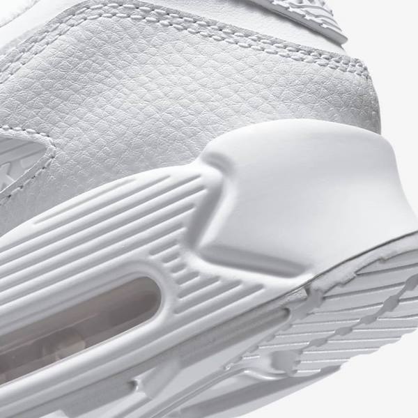 Men's Nike Air Max 90 LTR Sneakers White | NK569GMN