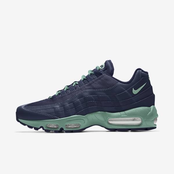 Men\'s Nike Air Max 95 By You Custom Sneakers Multicolor | NK245UKE