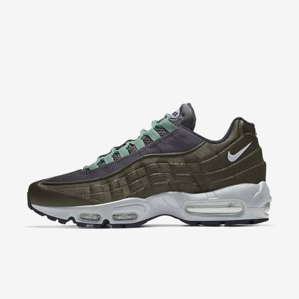 Men\'s Nike Air Max 95 By You Custom Sneakers Multicolor | NK304VTG