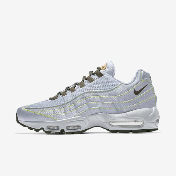 Men\'s Nike Air Max 95 By You Custom Sneakers Multicolor | NK692KZB