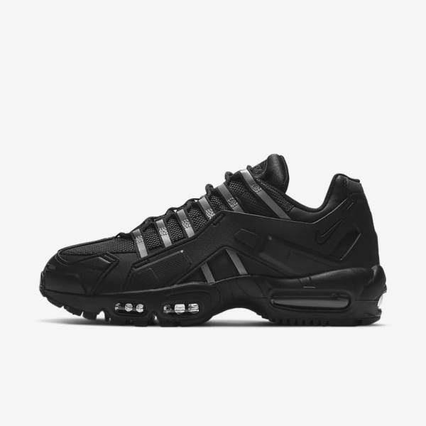 Men\'s Nike Air Max 95 NDSTRKT Sneakers Black | NK165IJR