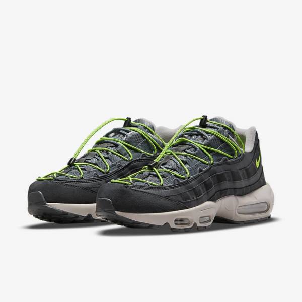 Men's Nike Air Max 95 Sneakers Grey | NK823EHO