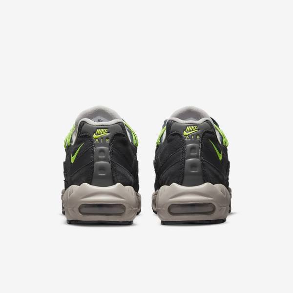 Men's Nike Air Max 95 Sneakers Grey | NK823EHO