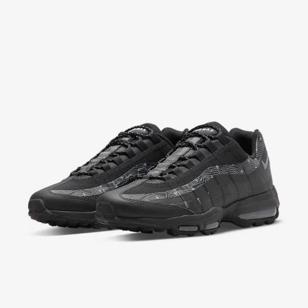 Men's Nike Air Max 95 UL Sneakers Black / Grey / White / Grey | NK150PKS