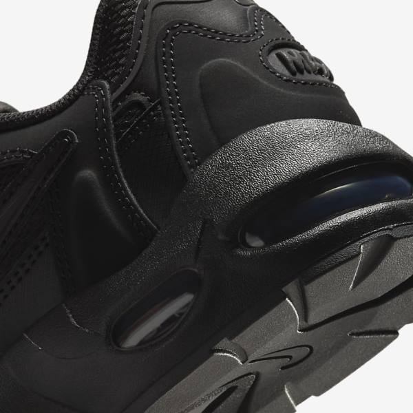 Men's Nike Air Max 96 2 Sneakers Black | NK846NOQ