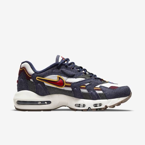 Men's Nike Air Max 96 II Sneakers Blue | NK763SIX