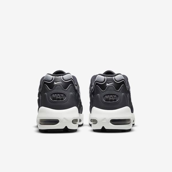 Men's Nike Air Max 96 II Sneakers Grey / Dark Grey / White / Black | NK043RDU