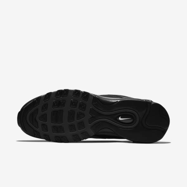 Men's Nike Air Max 97 Sneakers Black / White | NK347DWN