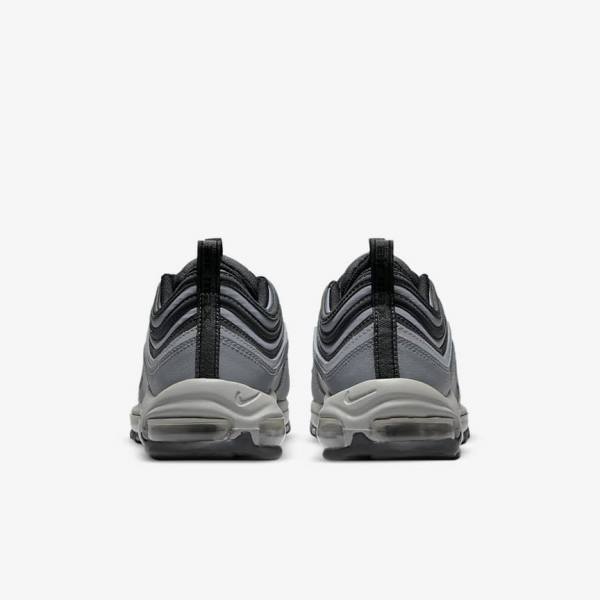 Men's Nike Air Max 97 Sneakers Grey / Dark Grey / Black | NK982EYW