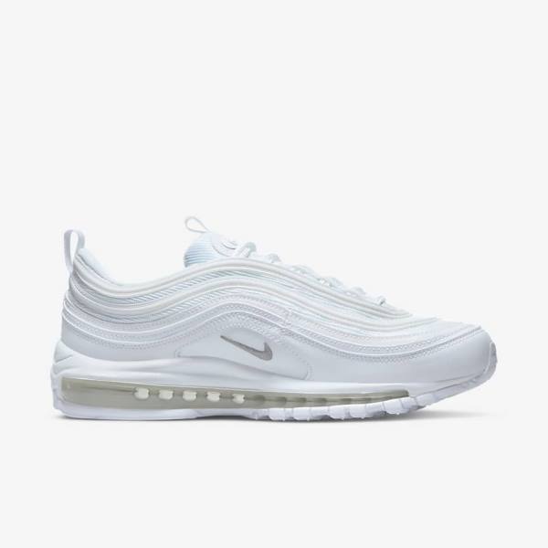 Men's Nike Air Max 97 Sneakers White / Black / Grey | NK650GCF