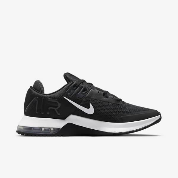 Men's Nike Air Max Alpha Trainer 4 Training Shoes Black / Dark Grey / White | NK418XLE