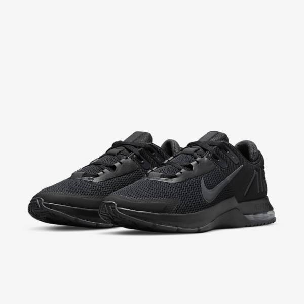 Men's Nike Air Max Alpha Trainer 4 Training Shoes Black / Dark Grey | NK714UIJ