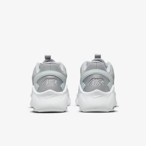 Men's Nike Air Max Bolt Sneakers Platinum / White / Metal Silver / Grey | NK024BVT