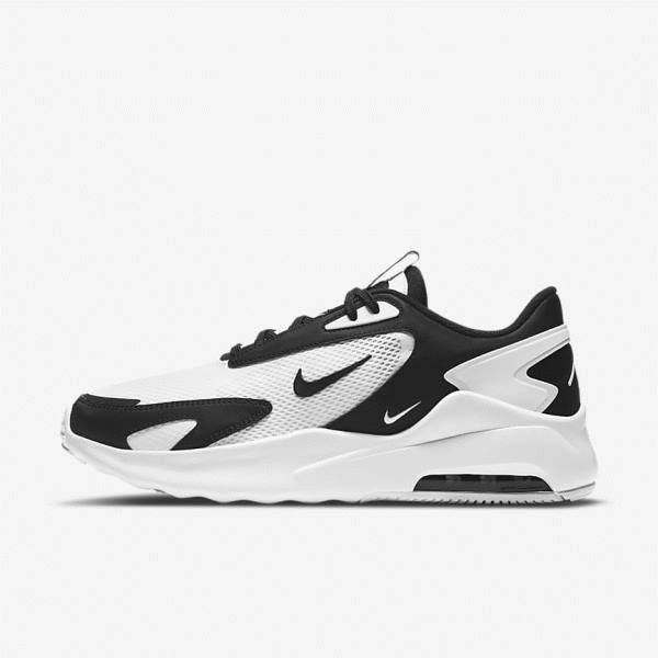 Men\'s Nike Air Max Bolt Sneakers White / Black | NK023CUN