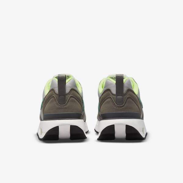 Men's Nike Air Max Dawn Sneakers Olive Grey | NK826PRB