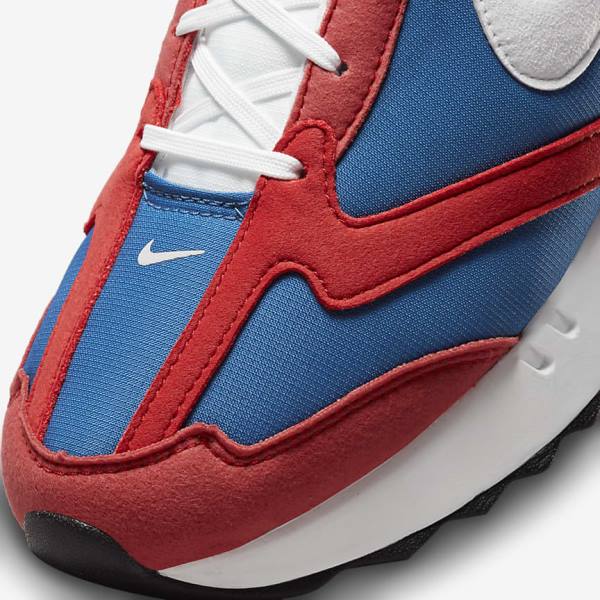 Men's Nike Air Max Dawn Sneakers Royal / Red / Light Beige / White | NK564JGH