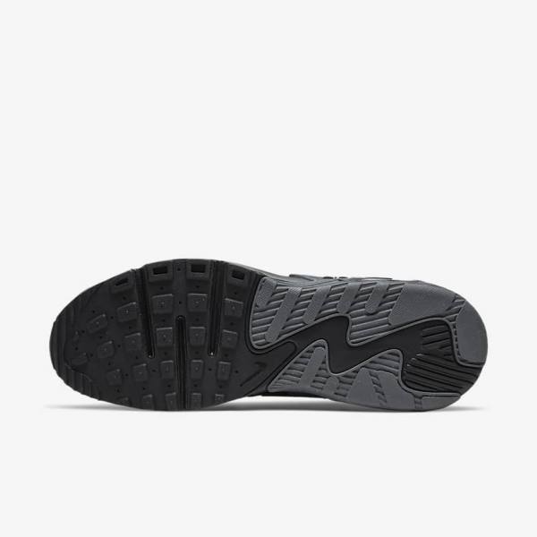 Men's Nike Air Max Excee Sneakers Black / Dark Grey | NK241LSB