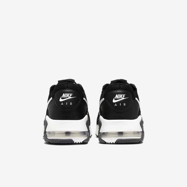 Men's Nike Air Max Excee Sneakers Black / Dark Grey / White | NK809GKC