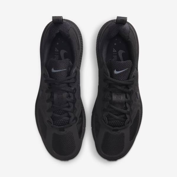 Men's Nike Air Max Genome Sneakers Black / Dark Grey | NK523YXQ