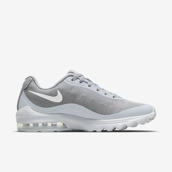 Men's Nike Air Max Invigor Sneakers Grey / White | NK352ZPH