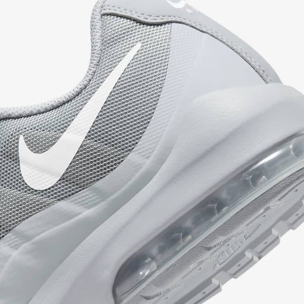 Men's Nike Air Max Invigor Sneakers Grey / White | NK352ZPH