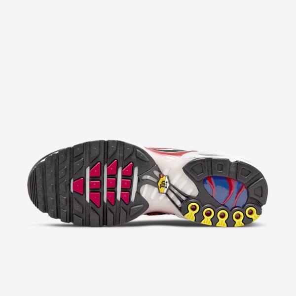 Men's Nike Air Max Plus Sneakers Grey / Black / Red | NK697BKO