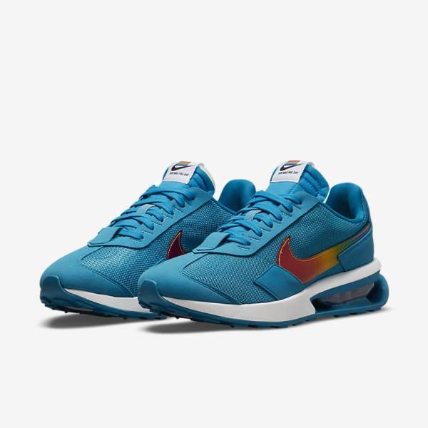 Men's Nike Air Max Pre-Day Be True Sneakers Blue | NK837LYE