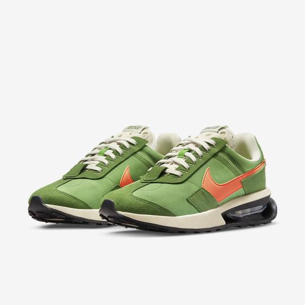 Men's Nike Air Max Pre-Day LX Sneakers Green / Orange | NK751AKT