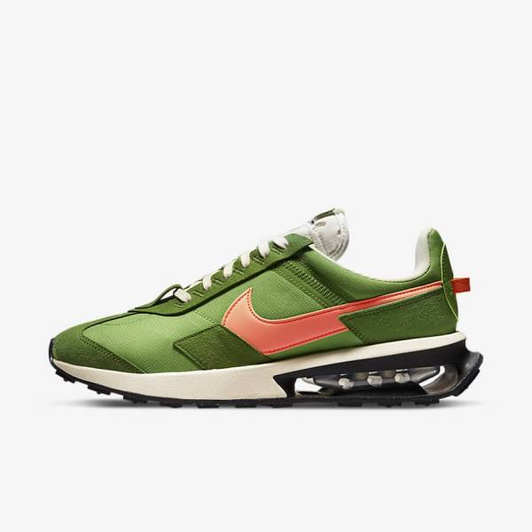 Men\'s Nike Air Max Pre-Day LX Sneakers Green / Orange | NK751AKT