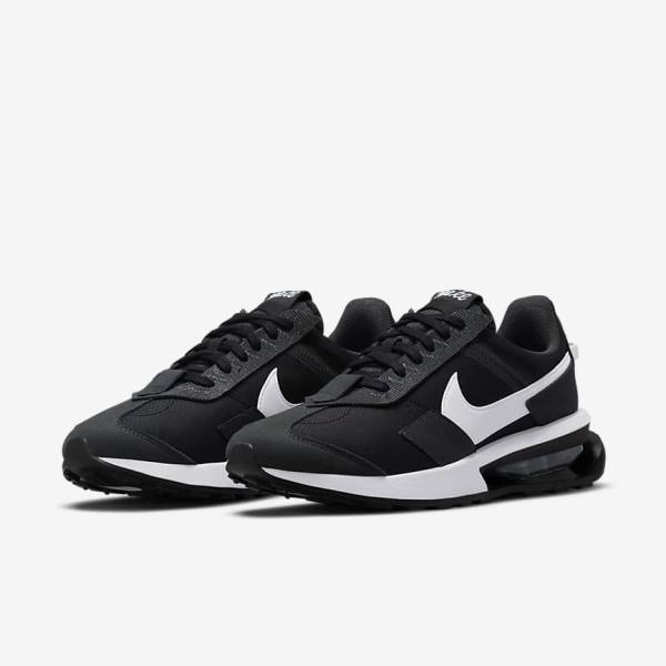 Men's Nike Air Max Pre-Day Sneakers Black / Dark Grey / White | NK190YEO