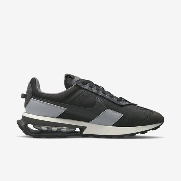 Men's Nike Air Max Pre-Day Sneakers Black / Grey / Dark Grey | NK208OYJ