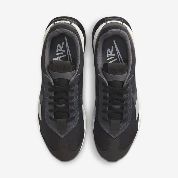 Men's Nike Air Max Pre-Day Sneakers Black / Grey / Dark Grey | NK208OYJ