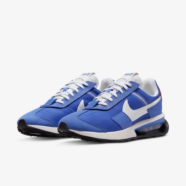 Men's Nike Air Max Pre-Day Sneakers Royal / Red / Blue / White | NK238EBK