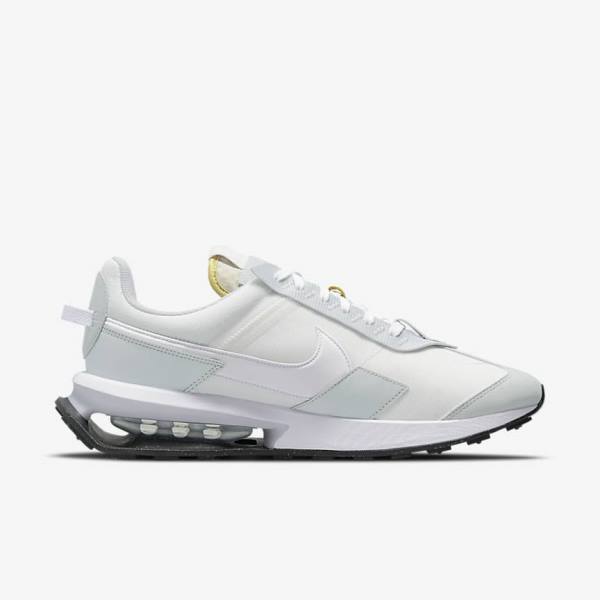 Men's Nike Air Max Pre-Day Sneakers White / Platinum / Grey / White | NK841LOE