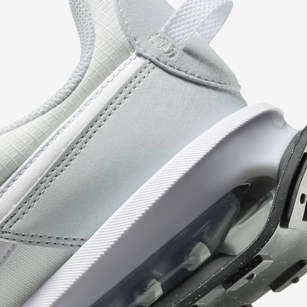 Men's Nike Air Max Pre-Day Sneakers White / Platinum / Grey / White | NK841LOE