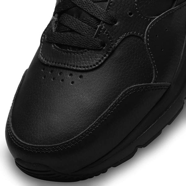 Men's Nike Air Max SC Leather Sneakers Black | NK549JAS