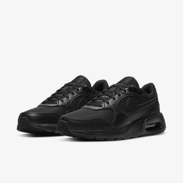 Men's Nike Air Max SC Sneakers Black | NK652DLN