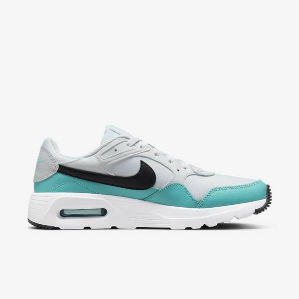 Men's Nike Air Max SC Sneakers Turquoise / White / Black | NK517QEL