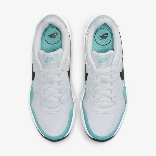 Men's Nike Air Max SC Sneakers Turquoise / White / Black | NK517QEL