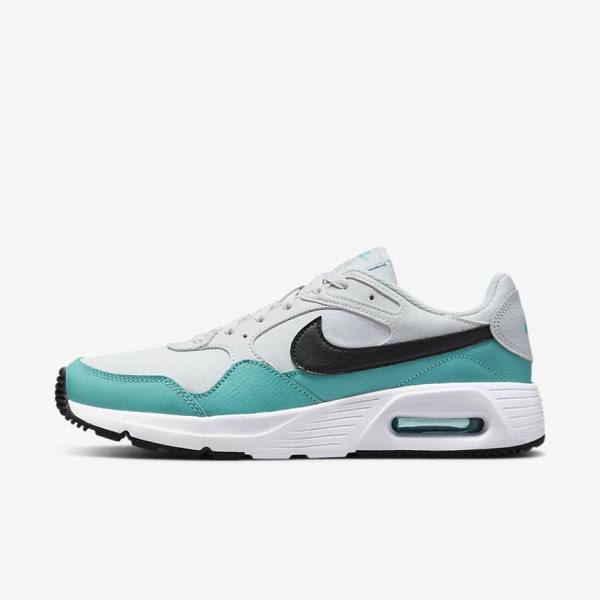 Men\'s Nike Air Max SC Sneakers Turquoise / White / Black | NK517QEL