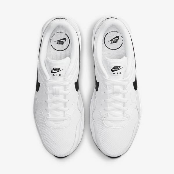 Men's Nike Air Max SC Sneakers White / Black | NK905SKN