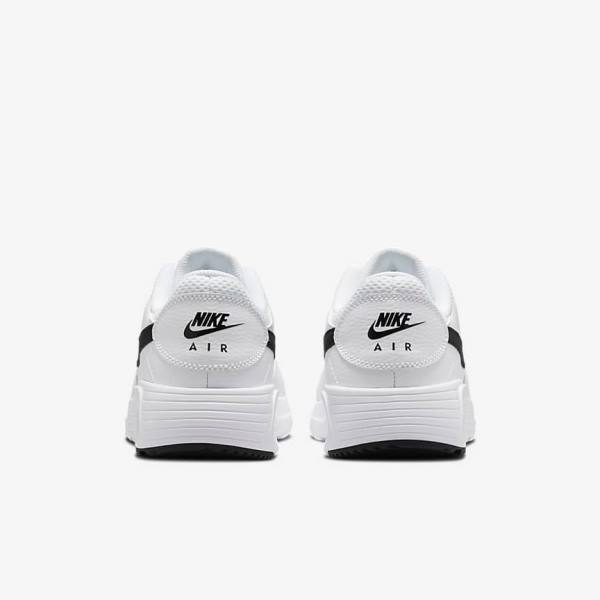 Men's Nike Air Max SC Sneakers White / Black | NK905SKN